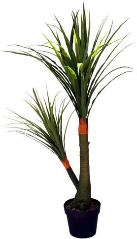 The Seasonal Aisle 110cm Artificial Dracaena Tree in Pot Liner The Seasonal Aisle  - Size: 45 x 45cm