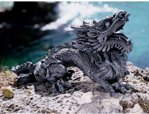 Design Toscano Benevolent Asian Dragon Statue Design Toscano  - Size: Small Design Toscano Benevolent Asian Dragon Statue Design Toscano  - Size: Small