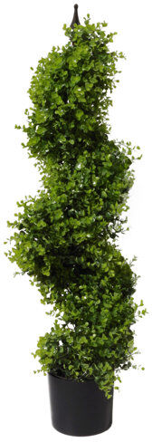 The Seasonal Aisle Artificial Boxwood Topiary in Pot Liner The Seasonal Aisle Size: 120cm H x 35cm W x 35cm D  - Size: 40cm H X 45cm W X 30cm D The Seasonal Aisle Artificial Boxwood Topiary in Pot Liner The Seasonal Aisle Size: 120cm H x 35cm W x 35cm D  - Size: 40cm H X 45cm W X 30cm D