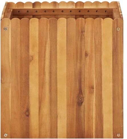 vidaXL Wood Planter Box vidaXL  - Size: Medium vidaXL Wood Planter Box vidaXL  - Size: Medium
