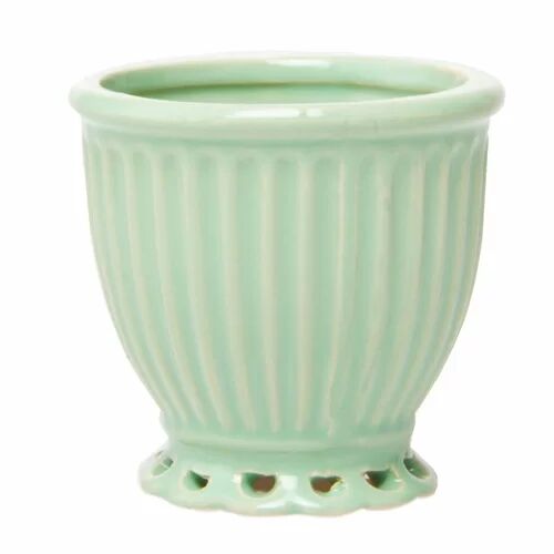 Brambly Cottage Ceramic Urn Planter (Set of 4) Brambly Cottage Colour: Mint  - Size: 3cm H X 3cm W X 2cm D