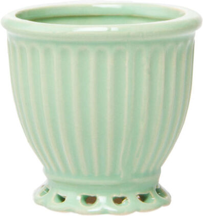 Brambly Cottage Ceramic Urn Planter (Set of 4) Brambly Cottage Colour: Mint  - Size: 3cm H X 3cm W X 2cm D Brambly Cottage Ceramic Urn Planter (Set of 4) Brambly Cottage Colour: Mint  - Size: 3cm H X 3cm W X 2cm D