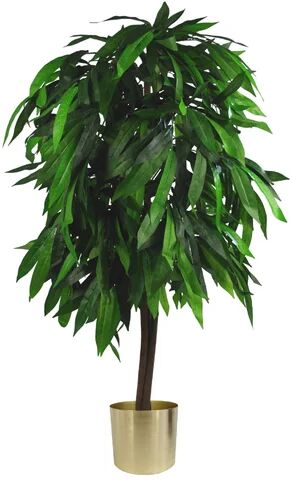 The Seasonal Aisle 120cm Artificial Mango Tree in Pot Liner The Seasonal Aisle  - Size: 120cm H X 180cm W The Seasonal Aisle 120cm Artificial Mango Tree in Pot Liner The Seasonal Aisle  - Size: 120cm H X 180cm W