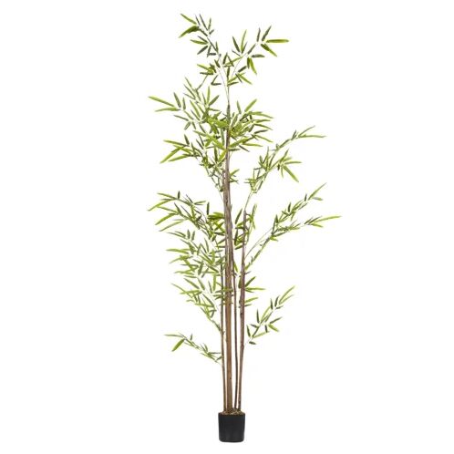 The Seasonal Aisle 150cm Artificial Bamboo Plant in Planter The Seasonal Aisle  - Size: 132cm H X 80cm W X 50cm D The Seasonal Aisle 150cm Artificial Bamboo Plant in Planter The Seasonal Aisle  - Size: 132cm H X 80cm W X 50cm D