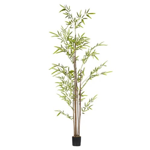 The Seasonal Aisle 150cm Artificial Bamboo Plant in Planter The Seasonal Aisle  - Size: 132cm H X 80cm W X 50cm D