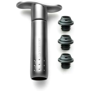 Le Creuset WA-137 Wine Pump and 3 Stoppers gray