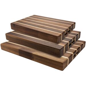 Grunwerg Rockingham Forge Extra Thick Multi-Wood Rectangular Chopping Board, Carbonized Acacia & Rubber Wood, 45 X 35 X 4.5 Cm 45cm L x 35cm W Grunwerg Rockingham Forge Extra Thick Multi-Wood Rectangular Chopping Board, Carbonized Acacia & Rubber Wood, 45 X 35 X 4.5 Cm 45cm L x 35cm W