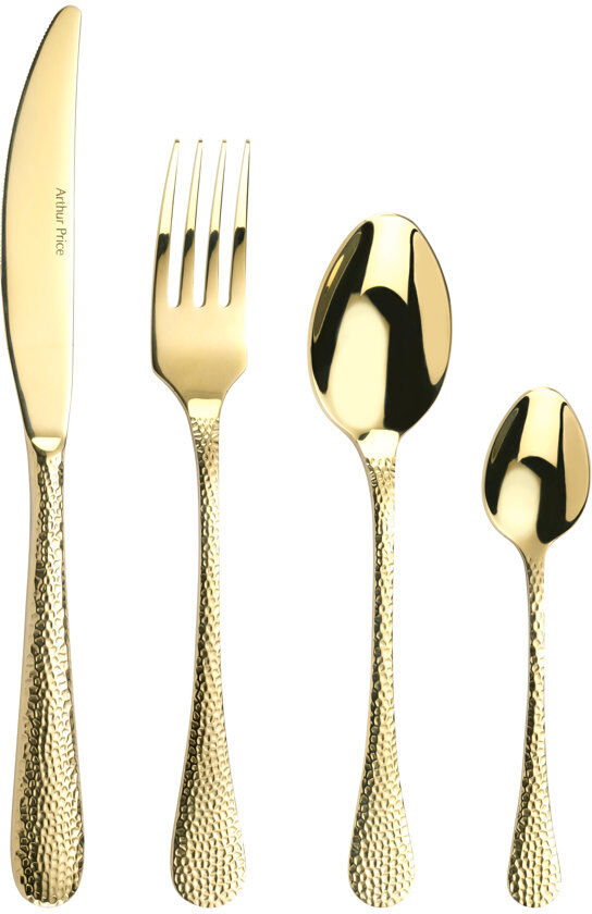 Arthur Price, Champagne Avalon - 16 Piece Cutlery Set, Service for 4 Gold 16