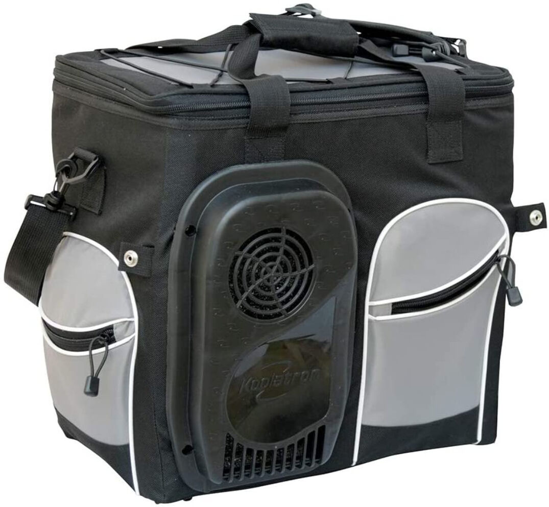Koolatron Europe 10 Can Soft Pop up Cooler Black 24.5L