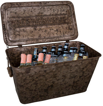 Brambly Cottage Cockrell Hill Beverage Tub Brambly Cottage  - Size: 24cm H X 27cm W X 27cm D Brambly Cottage Cockrell Hill Beverage Tub Brambly Cottage  - Size: 24cm H X 27cm W X 27cm D