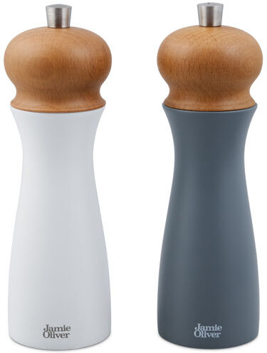 Jamie Oliver Salt and Pepper Grinder Set Jamie Oliver  - Size: 118cm H X 210cm W X 186cm D Jamie Oliver Salt and Pepper Grinder Set Jamie Oliver  - Size: 118cm H X 210cm W X 186cm D