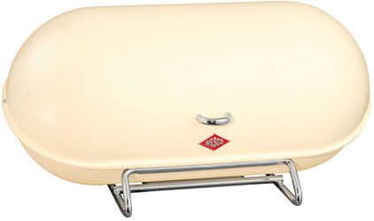 Wesco Bread Bin Wesco Colour: Cream  - Size: 9cm H X 17cm W X 9cm D Wesco Bread Bin Wesco Colour: Cream  - Size: 9cm H X 17cm W X 9cm D