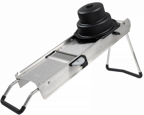 de Buyer Stainlesss Steel Mandoline Slicer de Buyer  - Size: 155cm H X 46cm W X 41cm D