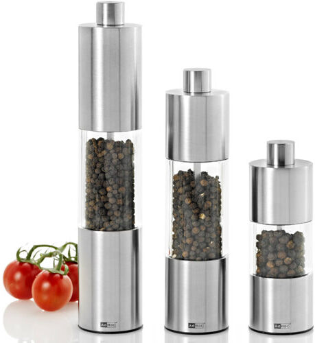 AdHoc Salt and Pepper Grinder Set AdHoc  - Size: 35cm H X 21cm W X 13cm D AdHoc Salt and Pepper Grinder Set AdHoc  - Size: 35cm H X 21cm W X 13cm D