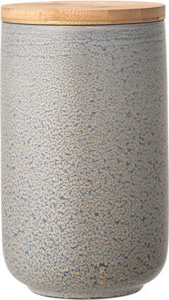 Bloomingville Kendra Kitchen Canister (Set of 2) Bloomingville Size: 21cm H x 12cm W x 12cm D  - Size: 3cm H X 17cm W X 12cm D Bloomingville Kendra Kitchen Canister (Set of 2) Bloomingville Size: 21cm H x 12cm W x 12cm D  - Size: 3cm H X 17cm W X 12cm D