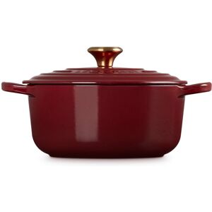 Le Creuset Cast Iron Round Casserole Garnet 20cm / 2.4L