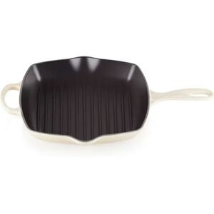 Le Creuset Cast Iron Square Grillit 26cm brown