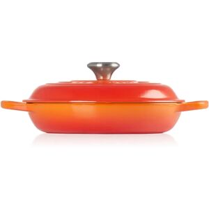 Le Creuset Cast Iron Shallow Casserole orange 26cm