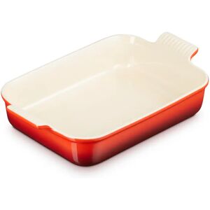 Le Creuset Stoneware Heritage Rectangular Dish red 15.1 W x 32.0 D cm