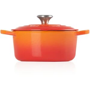 Le Creuset Cast Iron Round Casserole orange 22cm