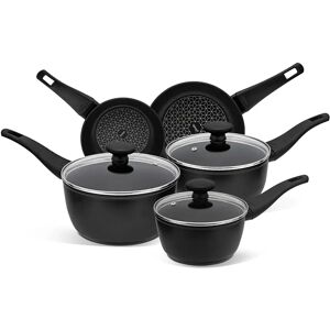 Prestige Thermo Smart Frypan - 5Pc Cookware Set black/gray