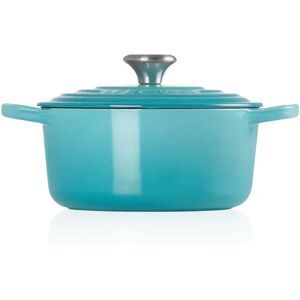 Le Creuset Cast Iron Round Casserole blue 22cm