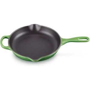 Le Creuset Cast Iron Frying Pan with Metal Handle 23cm brown