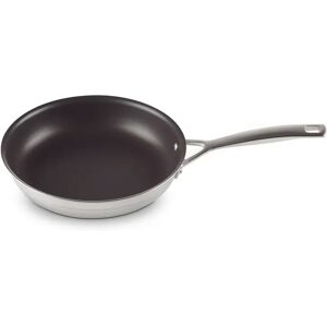 Le Creuset 3-Ply Stainless Steel Non-Stick Frying Pan gray 24cm