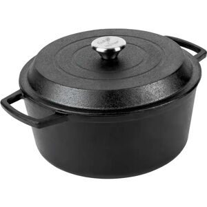 Nadiya X Prestige Cast Iron Casserole, 4.5L black/gray 17.0 H x 26.0 W cm