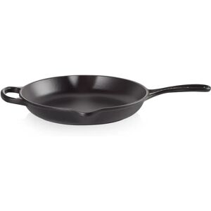 Le Creuset Cast Iron Frying Pan with Metal Handle 23cm black