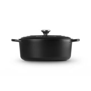 Le Creuset Signature Cast Iron Oval Casserole black 31cm