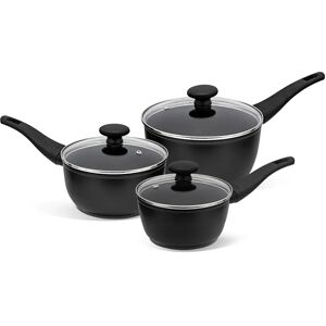 Prestige Thermo Smart Frypan - 3Pc Saucepan Set black/gray