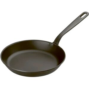 Kuhn Rikon Black Star Swiss Made Spun Iron Frying Pan black/gray 11.5 H x 24.8 W x 46.8 D cm