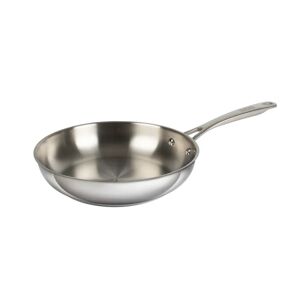 Kuhn Rikon Allround Stainless Steel Uncoated Induction Safe Frying Pan gray 6.5 H x 29.5 W x 48.0 D cm