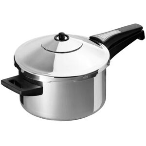 Kuhn Rikon Duromatic Inox Stainless Steel Pressure Cooker for All Hobs, Long Handle gray 18.5 H x 22.5 W x 42.0 D cm