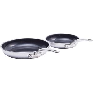 Greenpan Premiere 2 Piece Frypan Set Stainless Steel