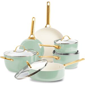 Greenpan Padova Reserve 6 Piece Set - Blush Pink Green Greenpan Padova Reserve 6 Piece Set - Blush Pink Green
