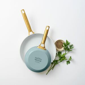 Greenpan Padova Reserve 2 Piece Frypan Set 20Cm & 26Cm - Blush Pink Smokey Blue Greenpan Padova Reserve 2 Piece Frypan Set 20Cm & 26Cm - Blush Pink Smokey Blue