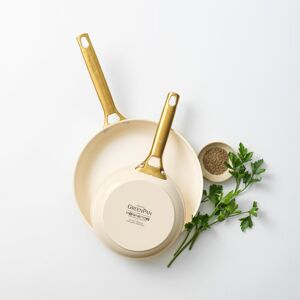 Greenpan Padova Reserve 2 Piece Frypan Set 20Cm & 26Cm - Blush Pink Cream Greenpan Padova Reserve 2 Piece Frypan Set 20Cm & 26Cm - Blush Pink Cream