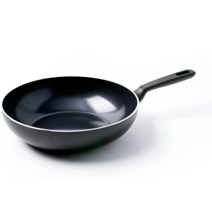 GreenPan Memphis Aluminium Non-Stick 28cm/3.6 Litre Wok Black 28cm W GreenPan Memphis Aluminium Non-Stick 28cm/3.6 Litre Wok Black 28cm W