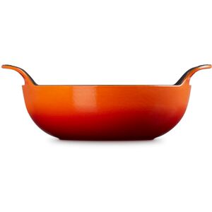 Le Creuset Cast Iron Balti Dish 24cm Volcanic 24cm W Le Creuset Cast Iron Balti Dish 24cm Volcanic 24cm W