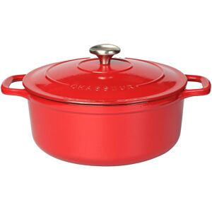 Symple Stuff Rankgitter Cast Iron Dutch Oven Chilli Red 1.8L Symple Stuff Rankgitter Cast Iron Dutch Oven Chilli Red 1.8L