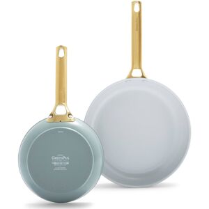 Greenpan Padova Ceramic Non Stick 2Pc Frying Pan Set 20Cm & 28Cm Blue 20cm Greenpan Padova Ceramic Non Stick 2Pc Frying Pan Set 20Cm & 28Cm Blue 20cm