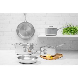 Tramontina Grano 3-PLY 5 - Piece Stainless Steel Cookware Set Silver 5 Tramontina Grano 3-PLY 5 - Piece Stainless Steel Cookware Set Silver 5