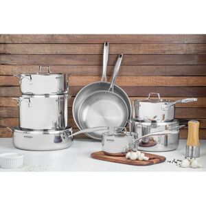 Tramontina 8 Pcs. Tri-Ply Cookware Set 8 Tramontina 8 Pcs. Tri-Ply Cookware Set 8