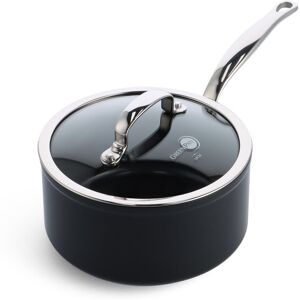 Greenpan Barcelona Pro Saucepan Satin Black 18 cm H x 41 cm L x 22 cm W Greenpan Barcelona Pro Saucepan Satin Black 18 cm H x 41 cm L x 22 cm W