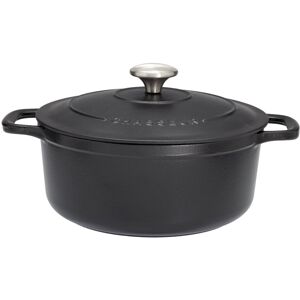 Symple Stuff Rankgitter Cast Iron Dutch Oven Matt Black 1.8L Symple Stuff Rankgitter Cast Iron Dutch Oven Matt Black 1.8L
