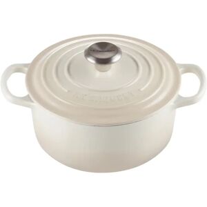 Le Creuset Cast Iron Round Casserole white 28cm