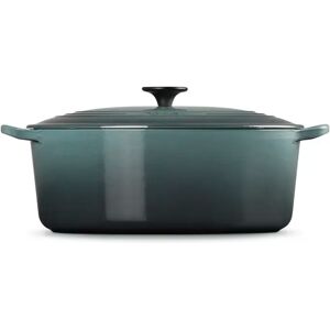 Le Creuset Cast Iron Round Casserole 20cm Ocean blue/gray 25.8 W cm