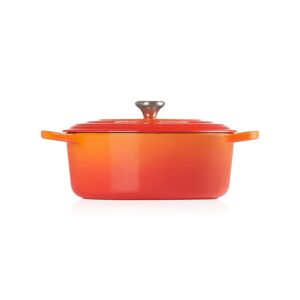 Le Creuset Signature Cast Iron Oval Casserole orange 27cm